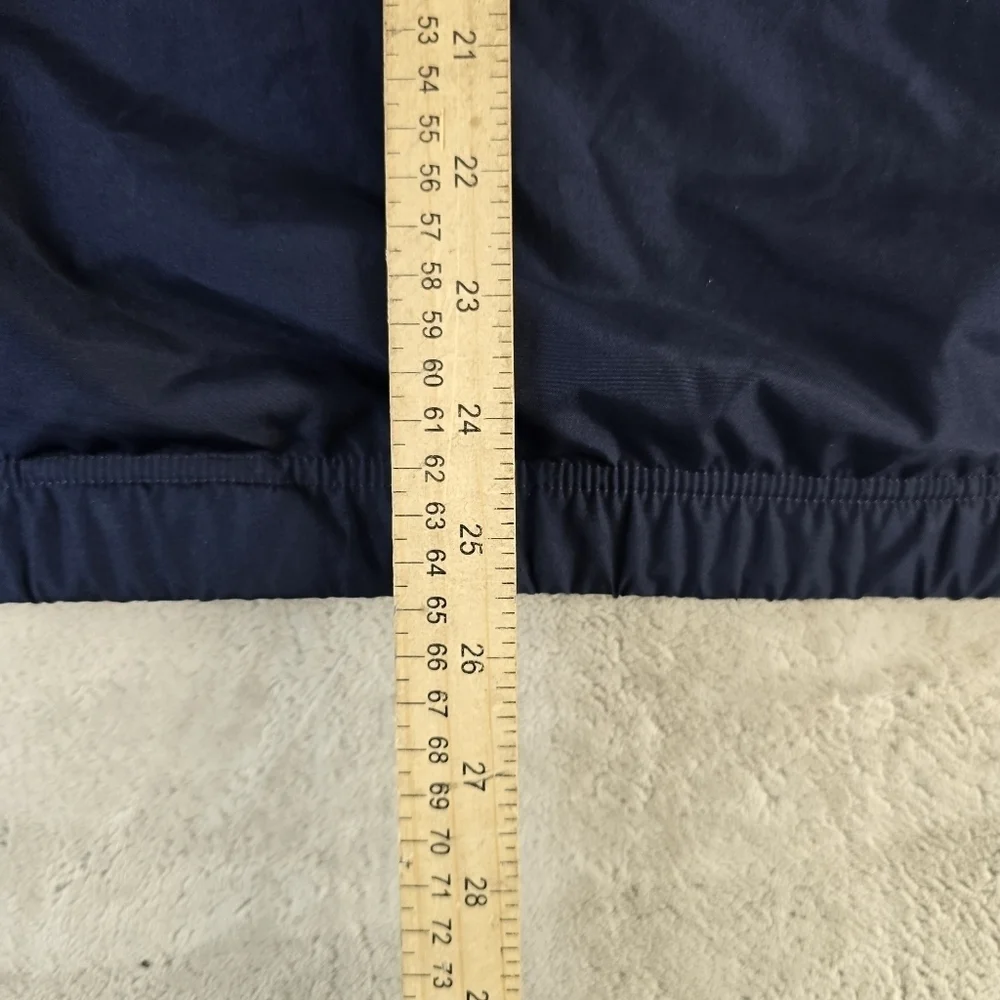Champion US Navy Pullover Windbreaker Sz Lg Blue